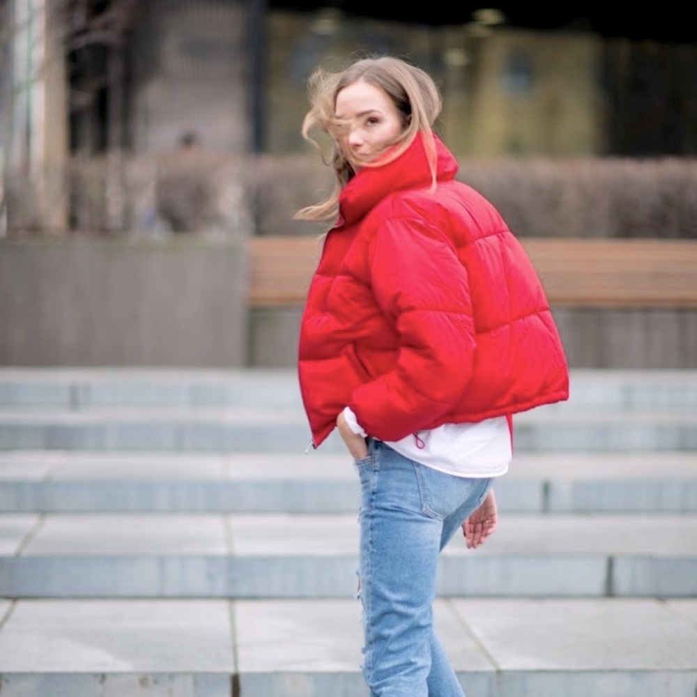 H&M Red Puffer - Picture 2 of 2